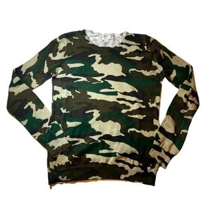 J. Crew Teddy Camo Sweater